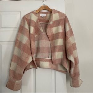 Anthropologie Gingham Jacket